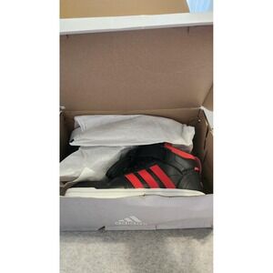 Adidas Postmove Mid Shoes Mens Size 7 Black Red Basketball Cloudfoam GW0460 New
